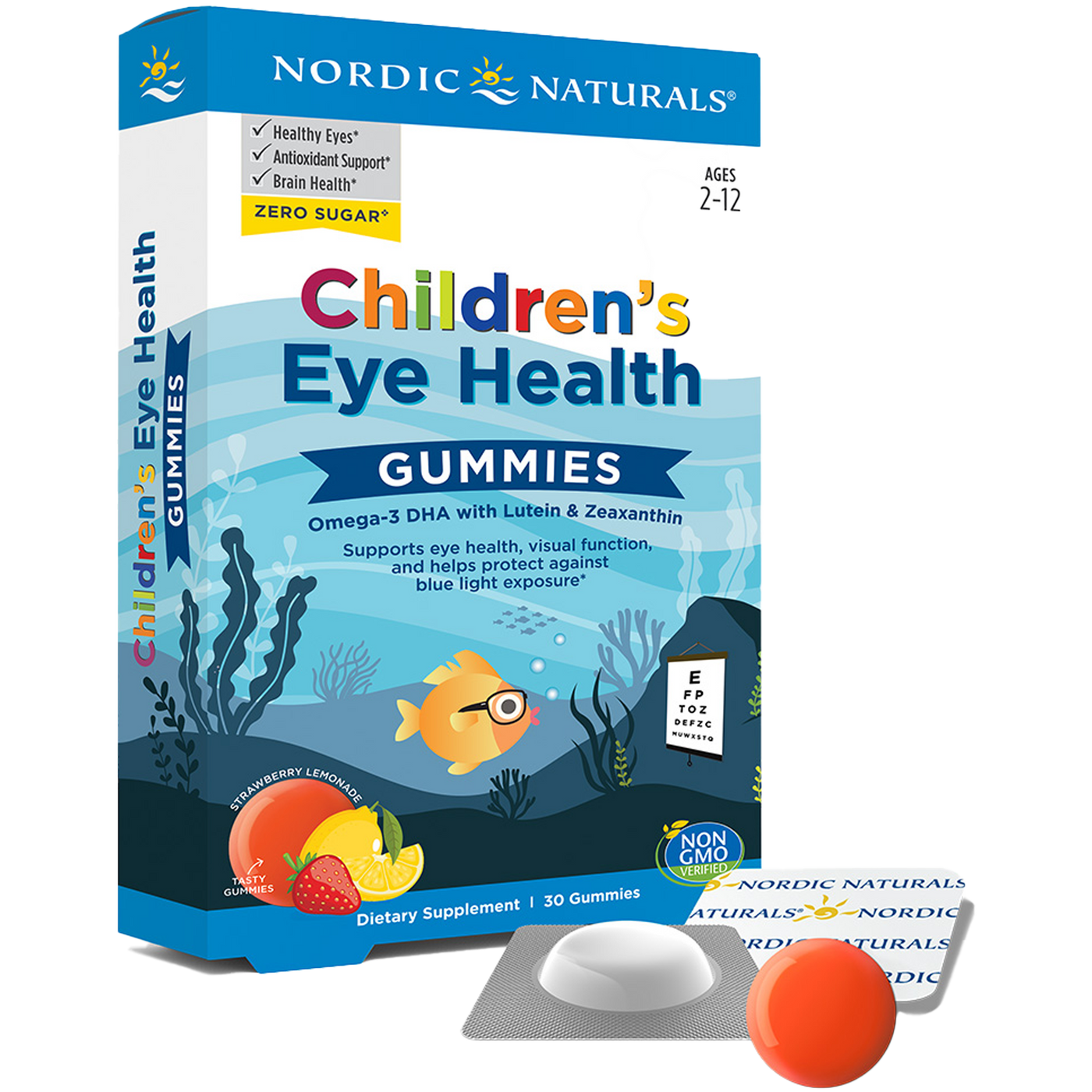 Children's Eye Health Gummies 30 ct Curated Wellness