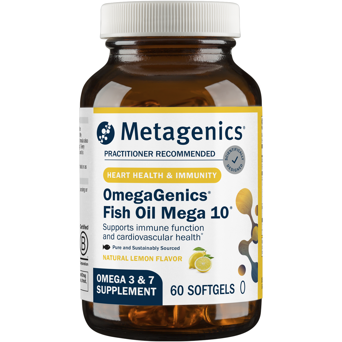 OmegaGenics® Mega 10 60sg Curated Wellness