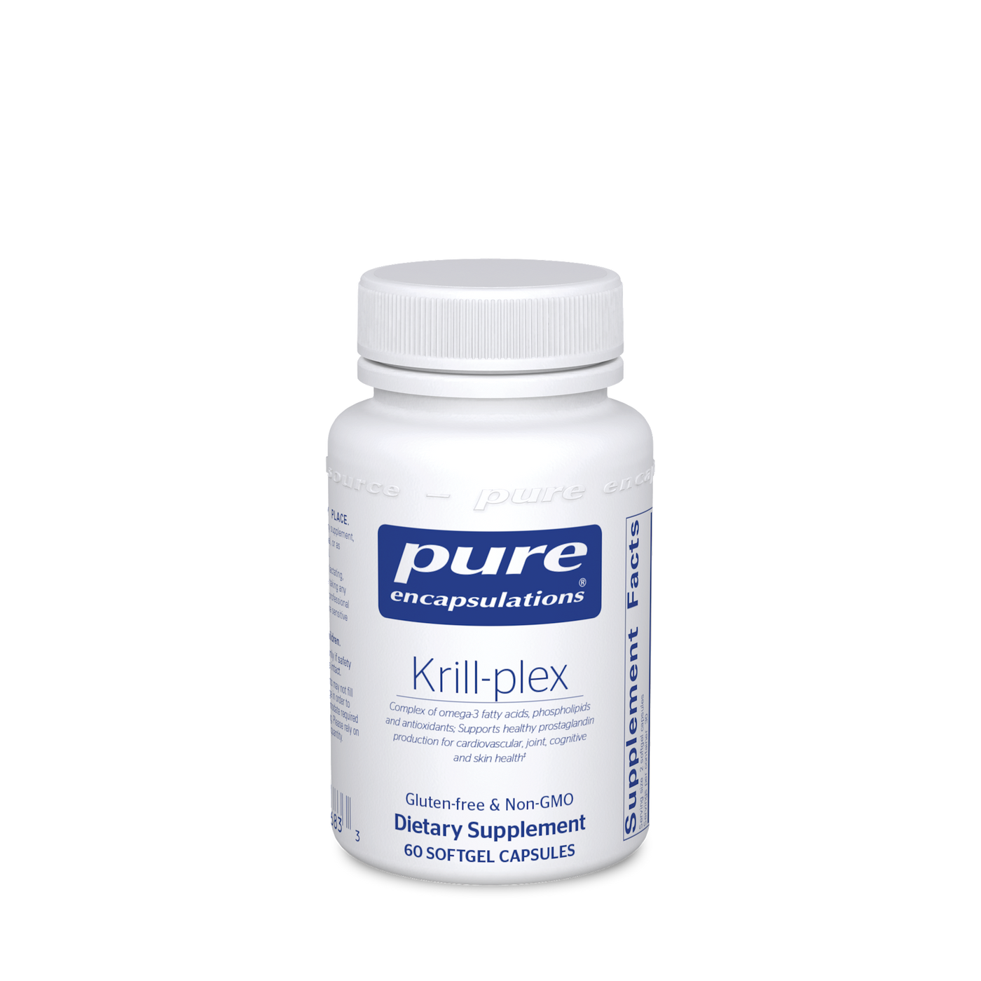 Krill-plex 500 mg 60 gels Curated Wellness