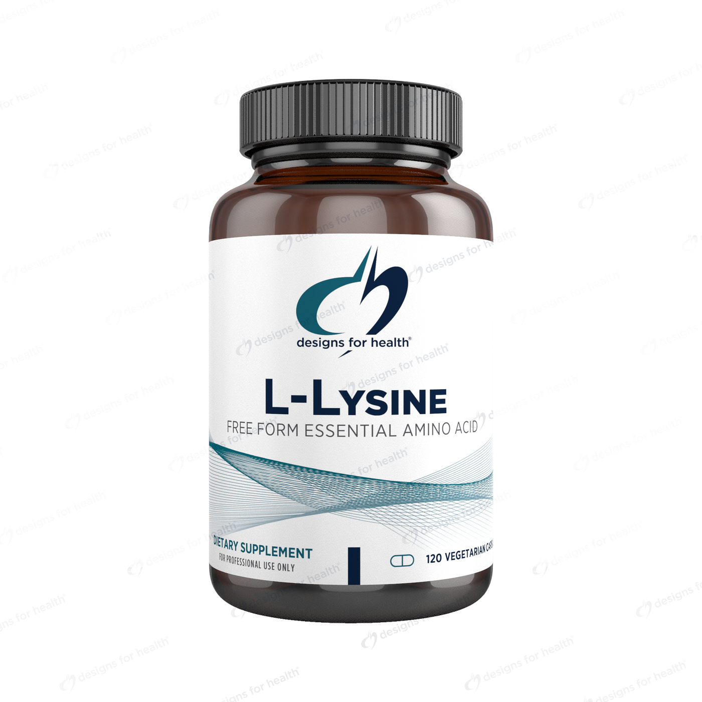 L-Lysine 120 vcaps Curated Wellness