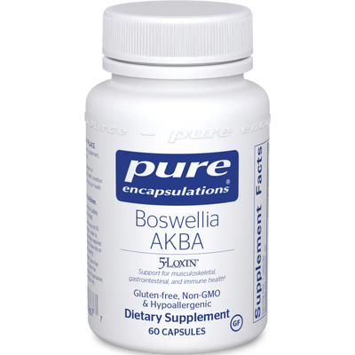 Boswellia AKBA 60 vcaps Curated Wellness
