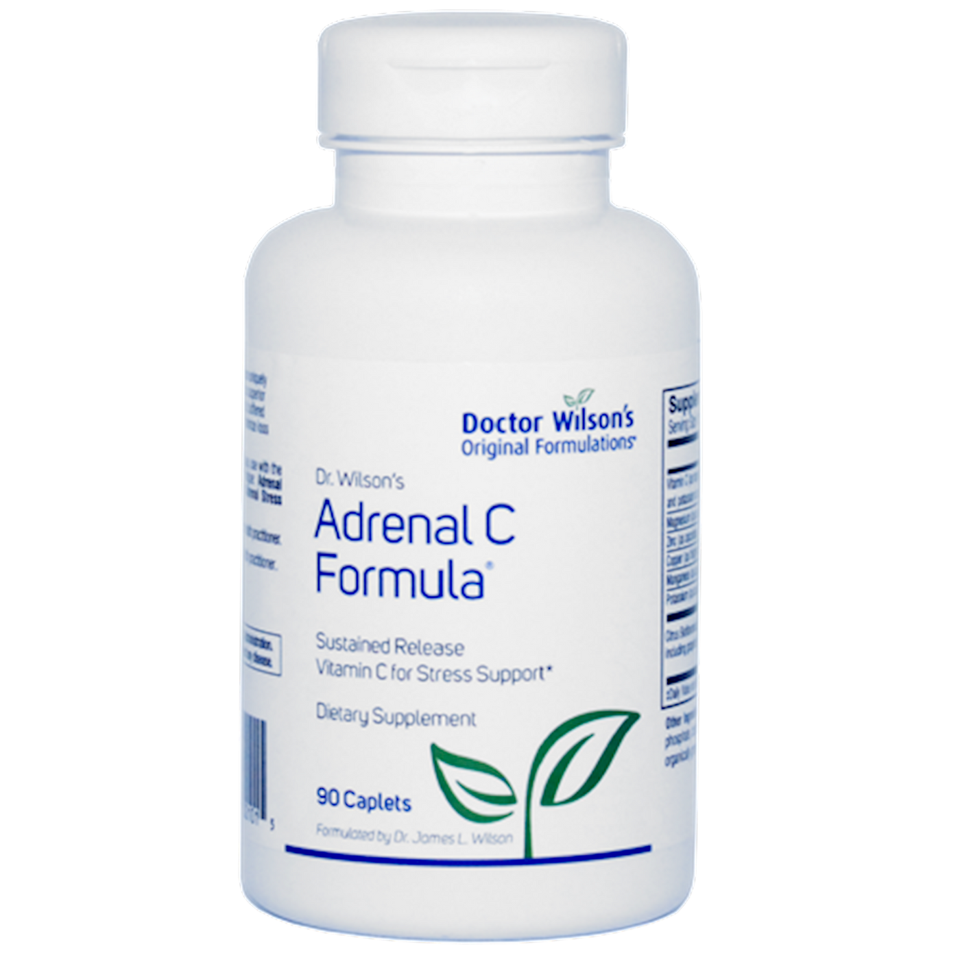 Adrenal C Formula 90 Caplets Curated Wellness