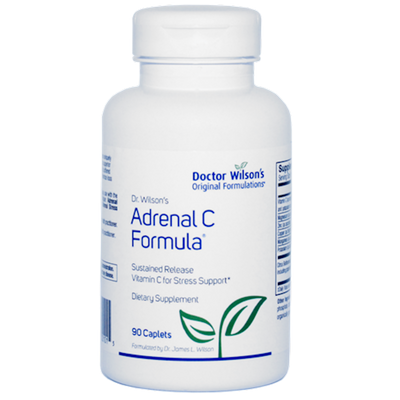 Adrenal C Formula 90 Caplets Curated Wellness