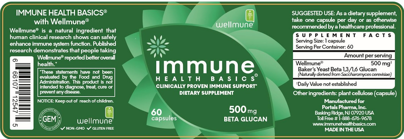 Immune Health Basics 500 mg  Curated Wellness