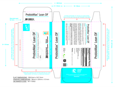 ProbioMax Lean DF 30 Capsules Curated Wellness