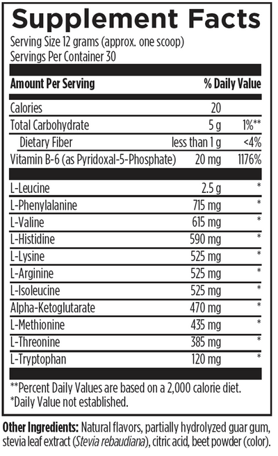 Amino Acid Supreme 360 g Curated Wellness