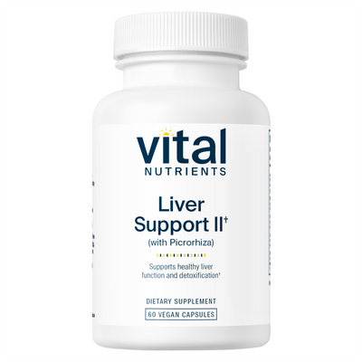 Liver Support II* (w/Picrorhiza) 60 caps Curated Wellness