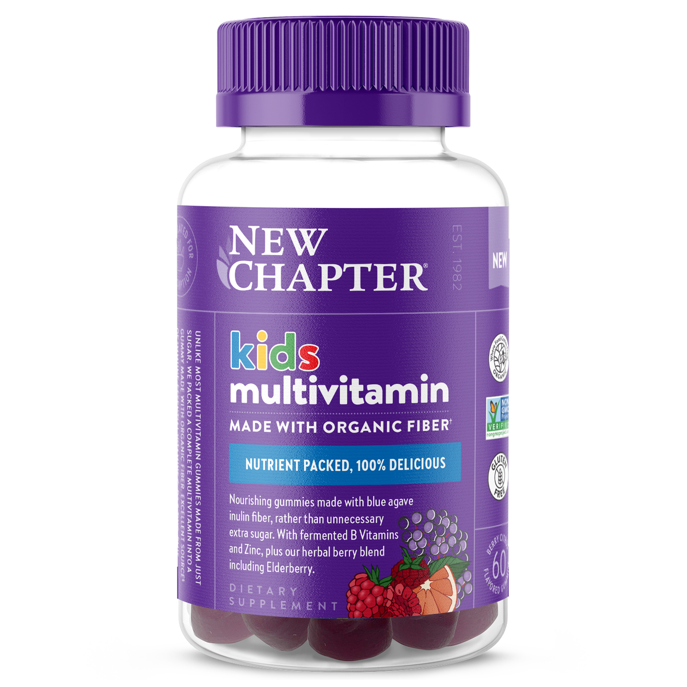 Kid's Multivitamin Gummies 60 ct Curated Wellness