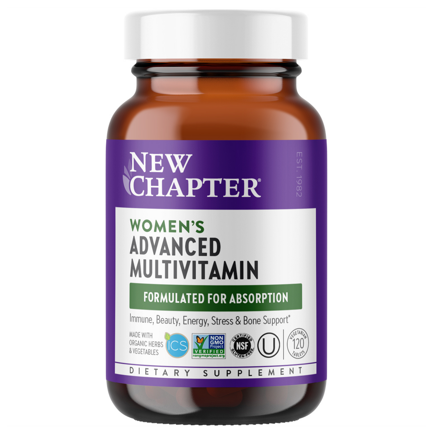 Women's Advanced Multi 120 tabs Curated Wellness