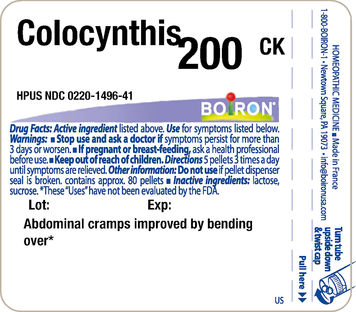 Colocynthis 200CK 80 plts Curated Wellness