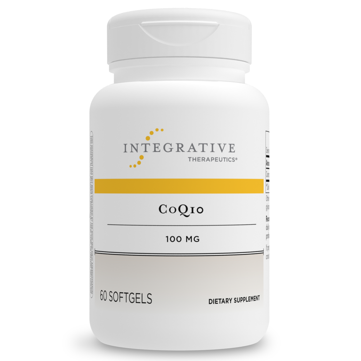 CoQ10 100 mg 60 gels Curated Wellness