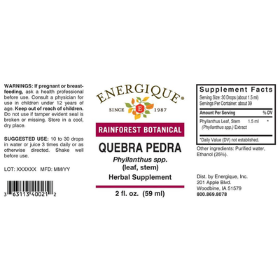 Quebra Pedra 2 fl oz Curated Wellness