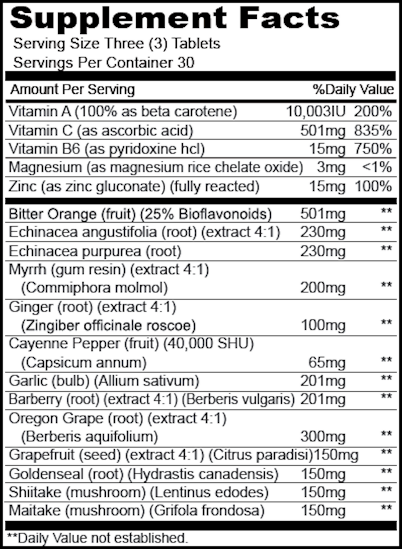 Super Bio Vegetarian 90 tabs Curated Wellness