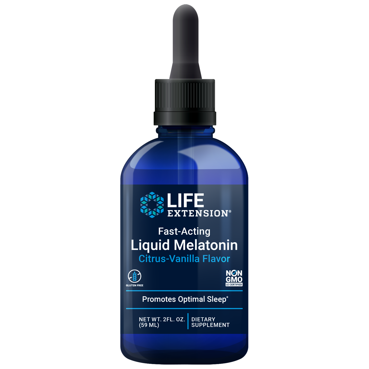 Liquid Melatonin Citrus-Vanilla 3mg  Curated Wellness