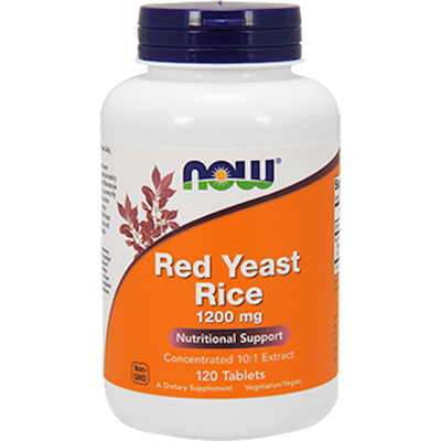 Red Yeast Rice 1200 mg 120 tabs Curated Wellness