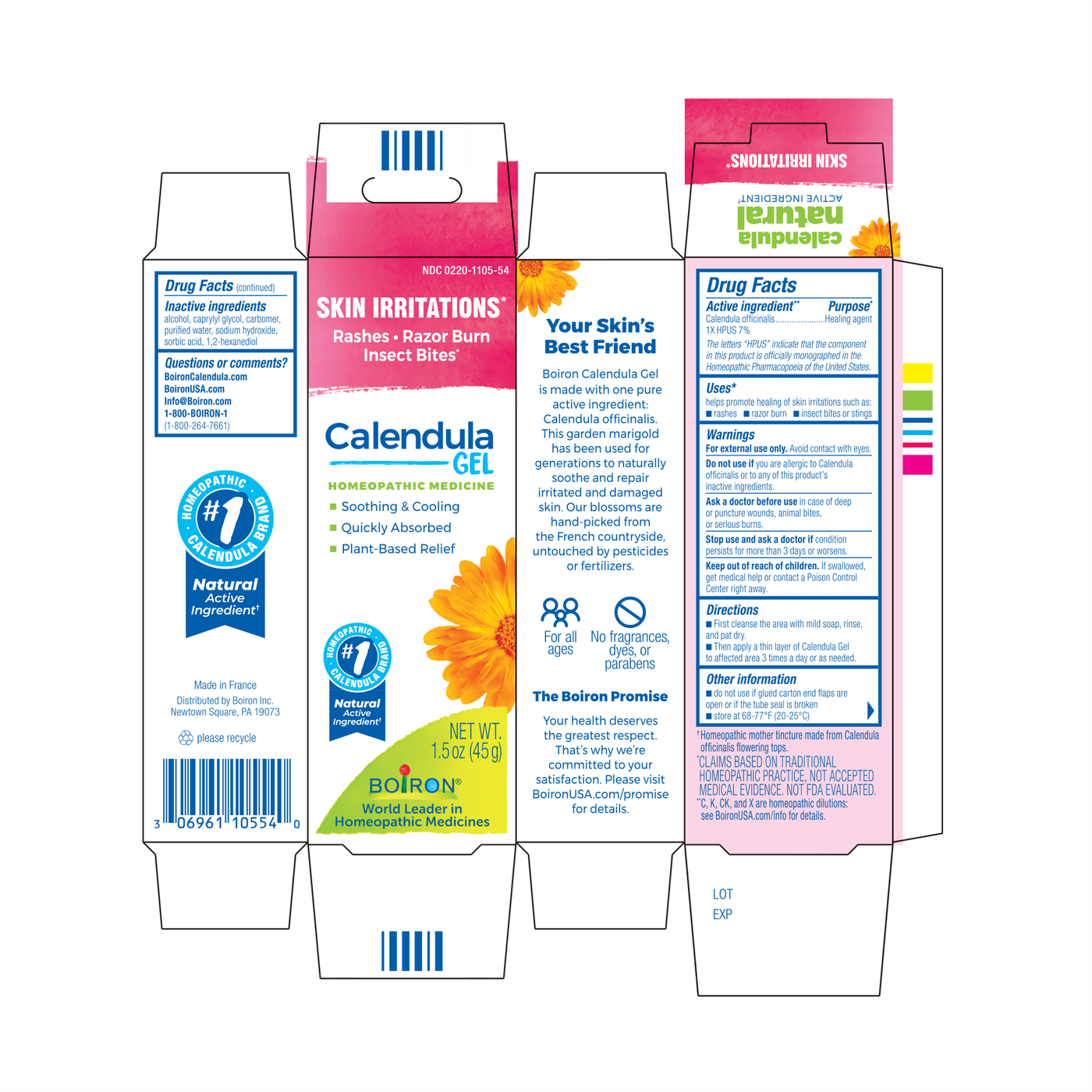 Calendula Gel  Curated Wellness