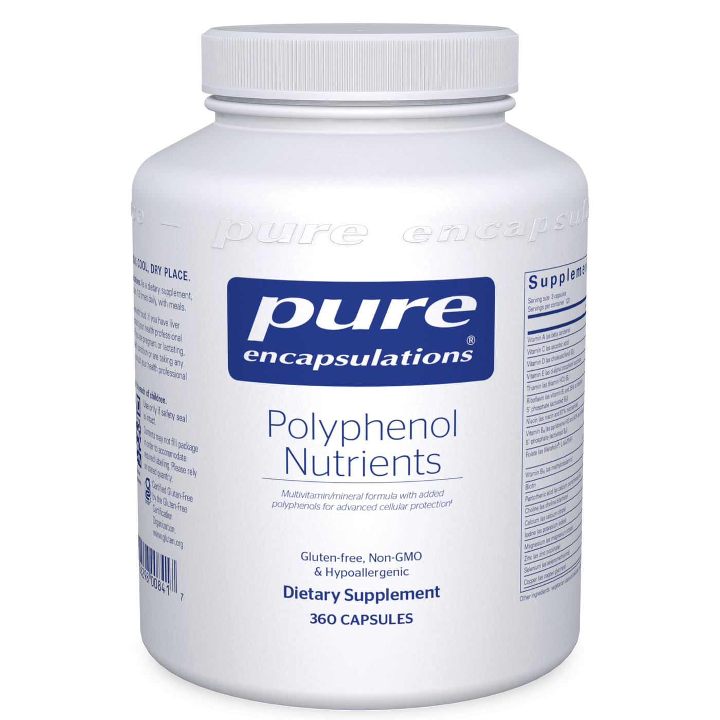 Polyphenol Nutrients 360 vcaps Curated Wellness