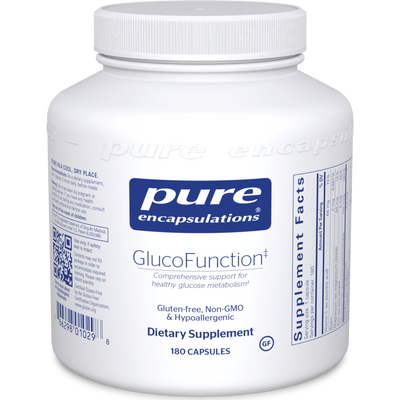 GlucoFunction 180 vcaps Curated Wellness