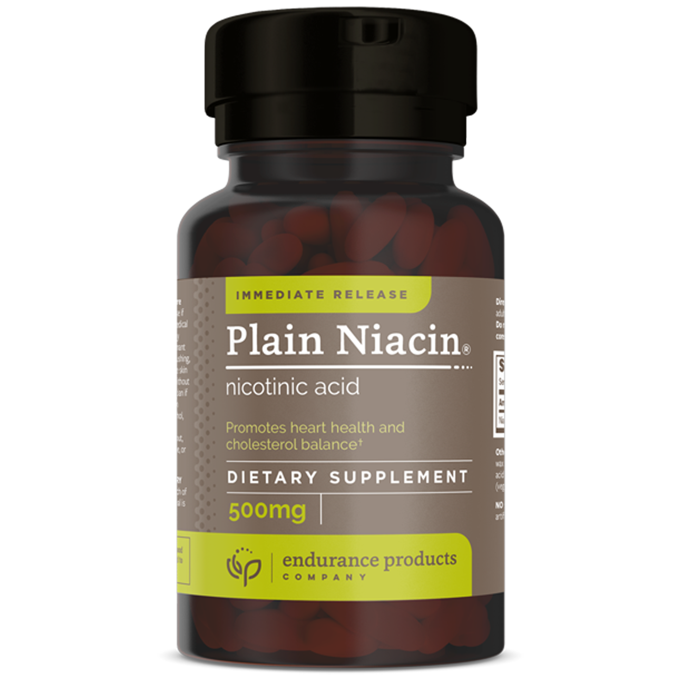Plain Niacin 500 mg IR  Curated Wellness