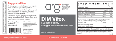 DIM Vitex PMS Formula  Curated Wellness