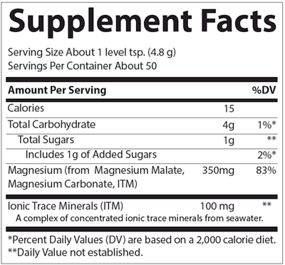 Stress-X Magnesium Rasp-Lemon  Curated Wellness