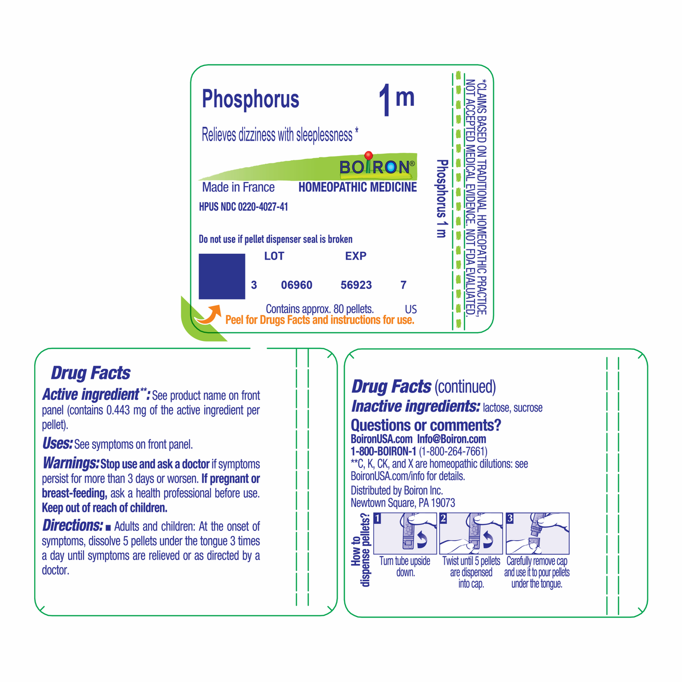 Phosphorus 1M 80 plts Curated Wellness