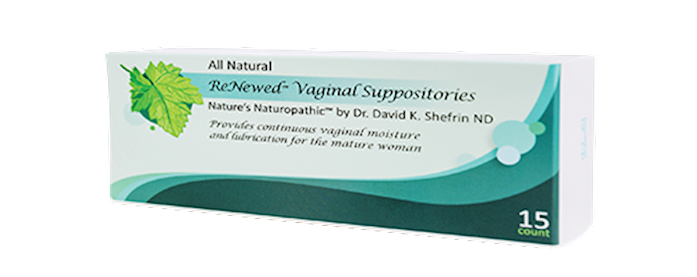 Renewed Vaginal Suppositories 15 count Curated Wellness