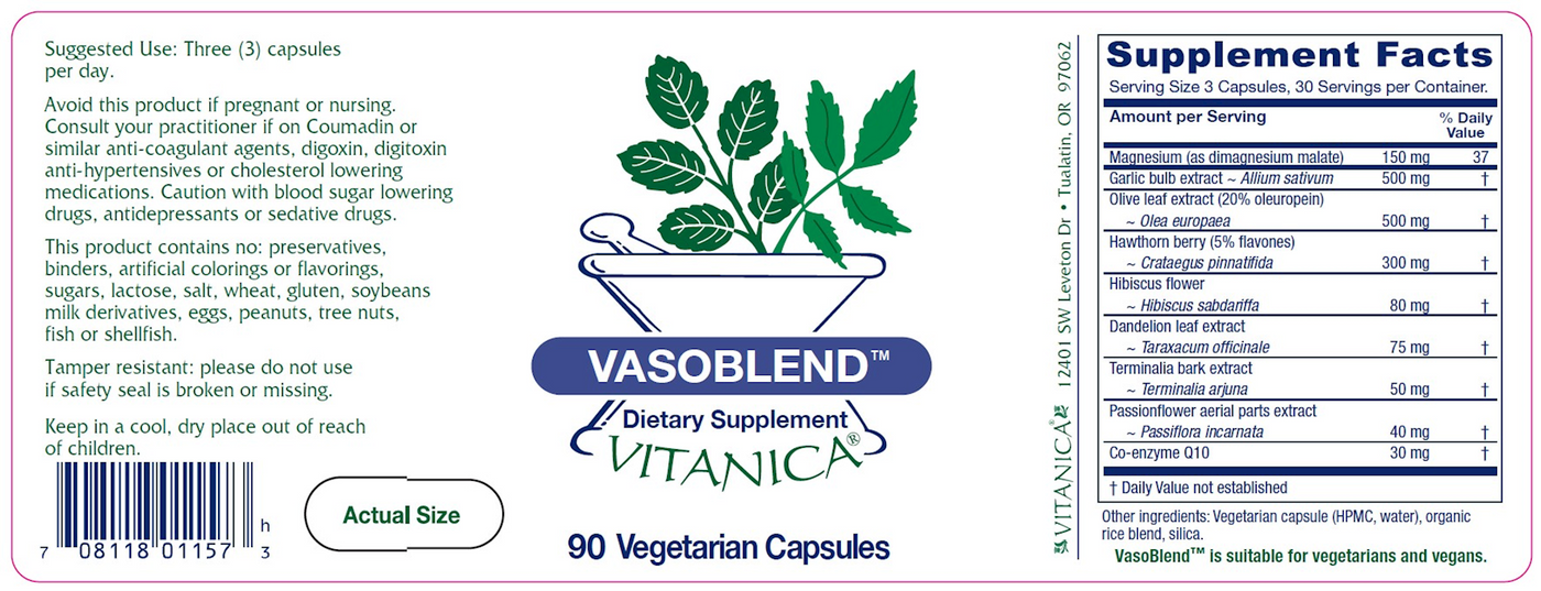 VasoBlend  Curated Wellness