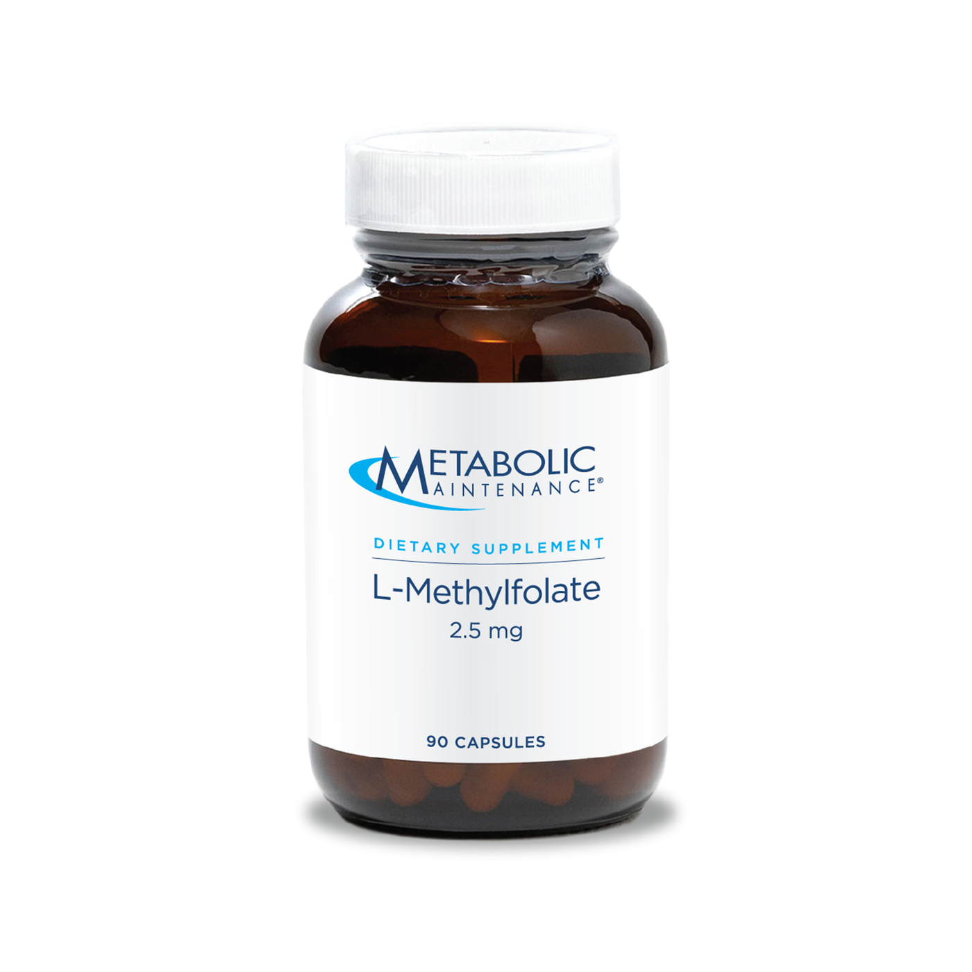 L-Methylfolate 2.5 mg 90 caps Curated Wellness