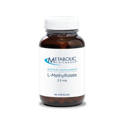 L-Methylfolate 2.5 mg 90 caps Curated Wellness