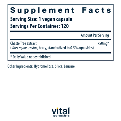 Vitex 750  Curated Wellness