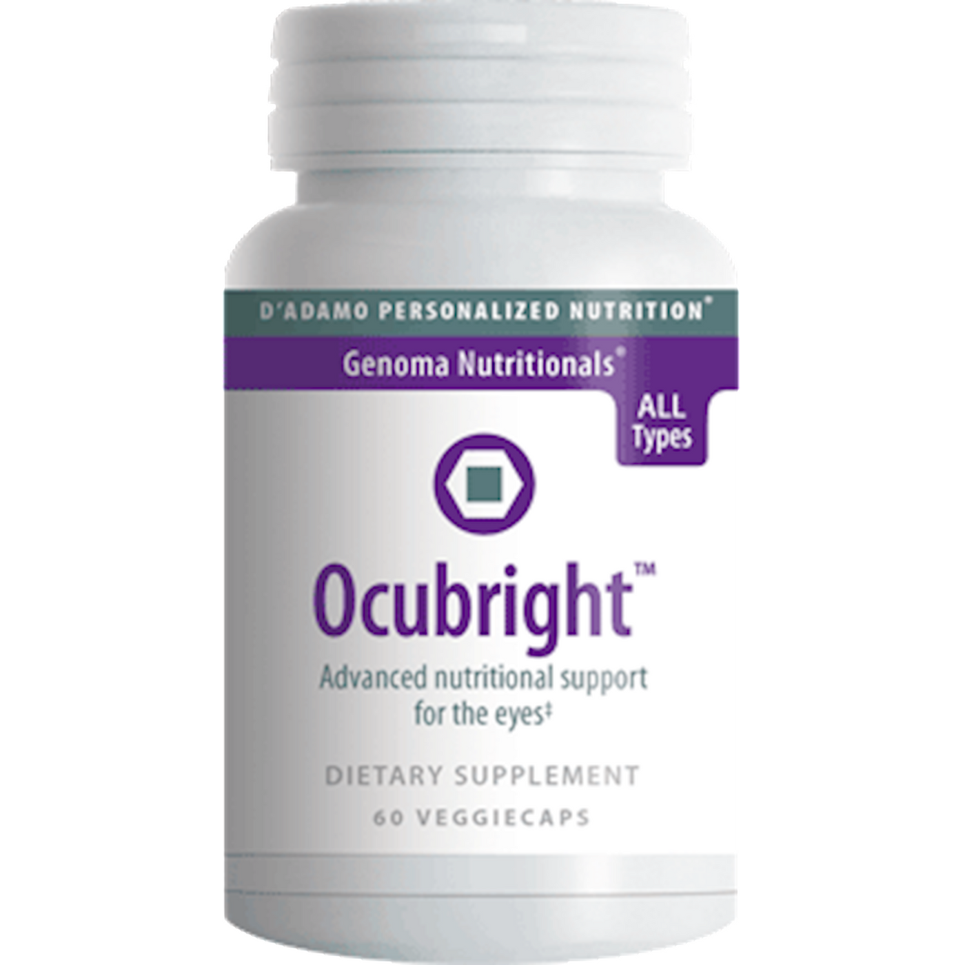Ocubright 60 vcaps Curated Wellness
