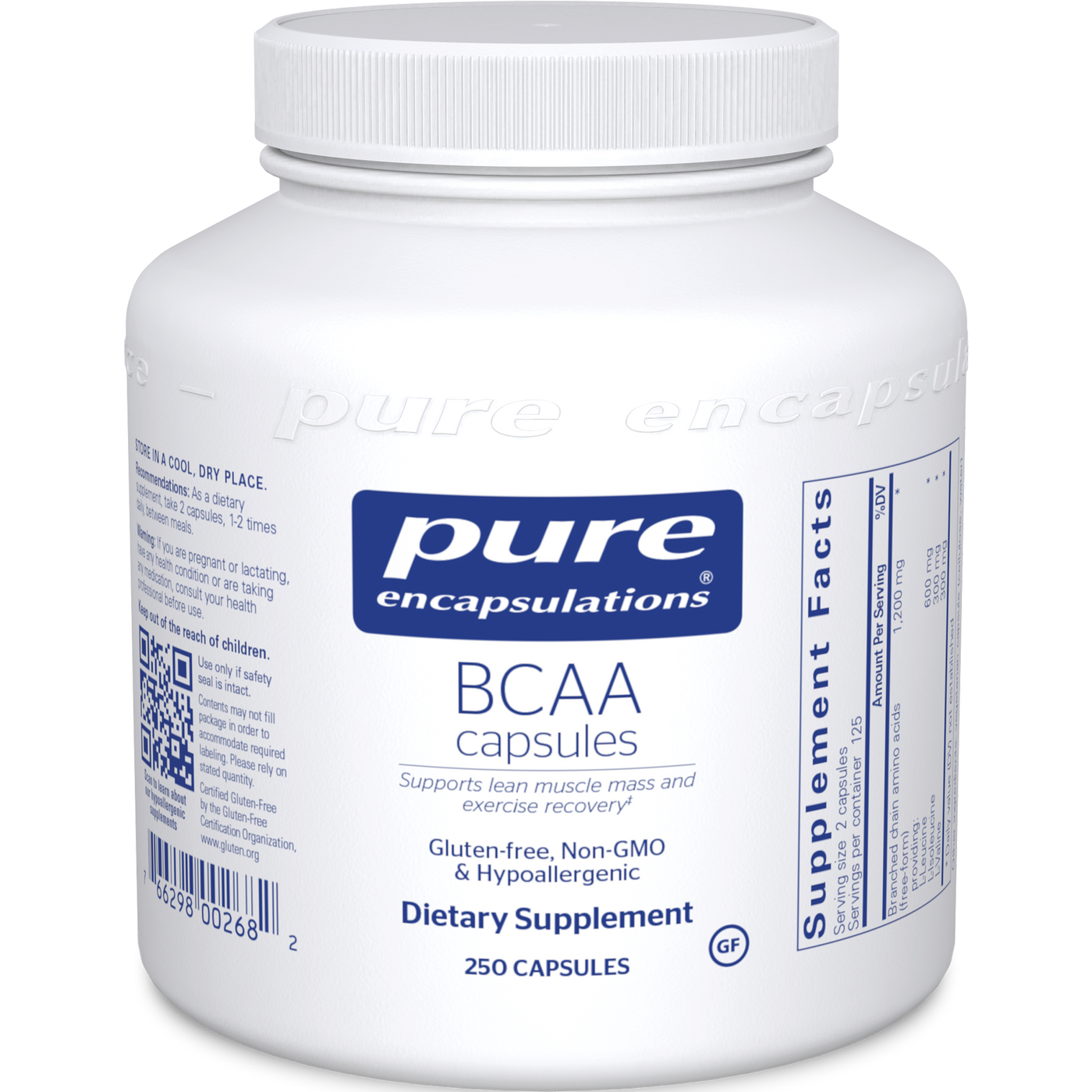 BCAA 600 mg  Curated Wellness