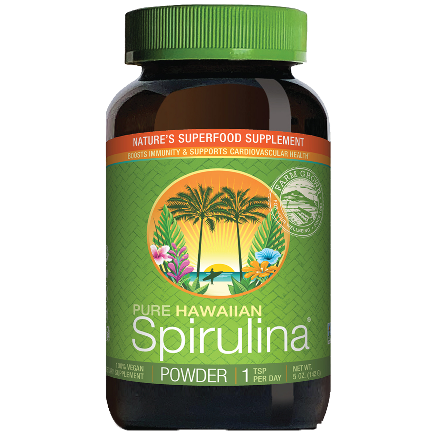Hawaiian Spirulina Powder  Curated Wellness