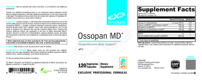 Ossopan MD 120 Capsules Curated Wellness