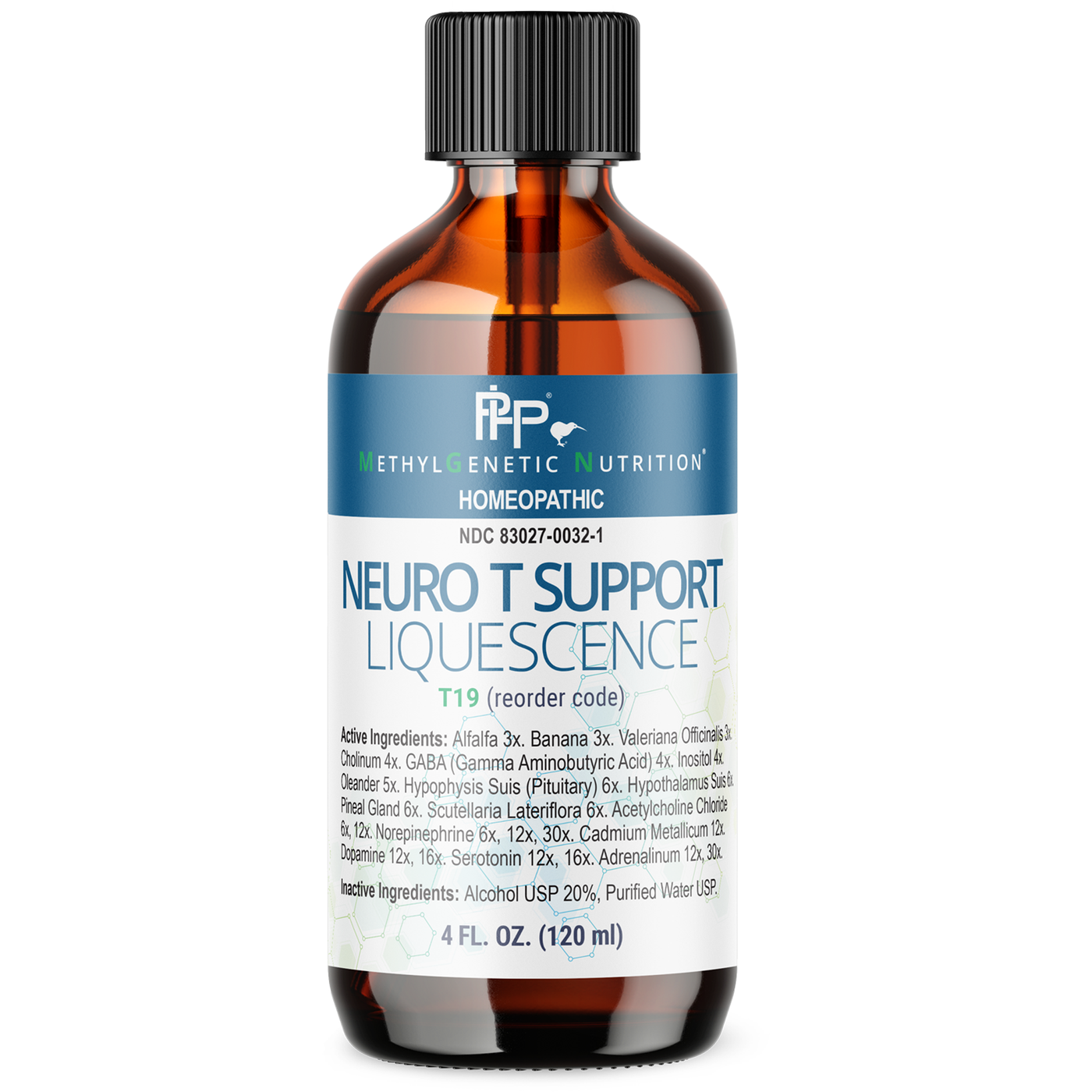 Neuro T Support Liquescence mL Curated Wellness