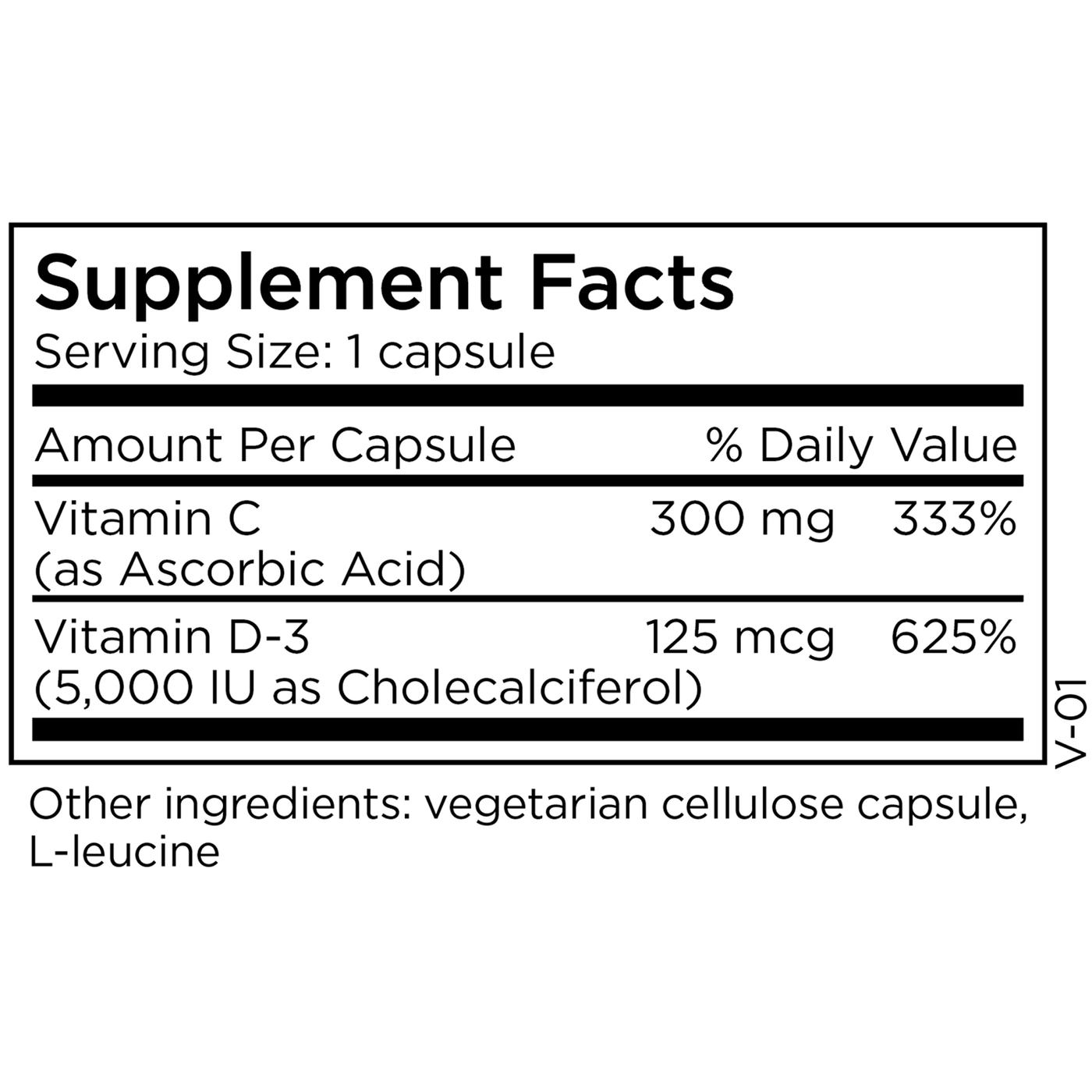 Vitamin D-3, 5,000 IU 90c Curated Wellness