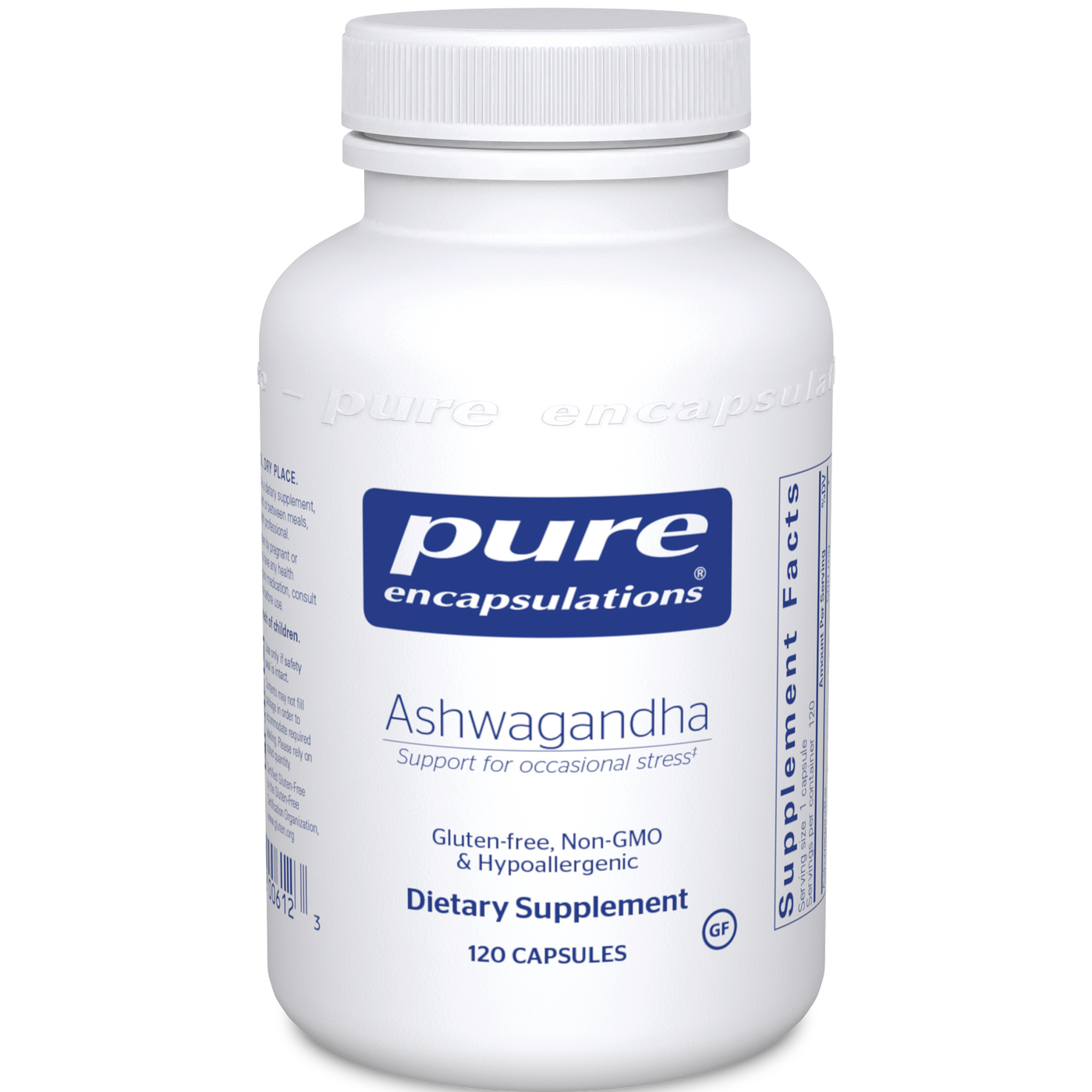 Ashwagandha 500 mg 120 Capsules Curated Wellness
