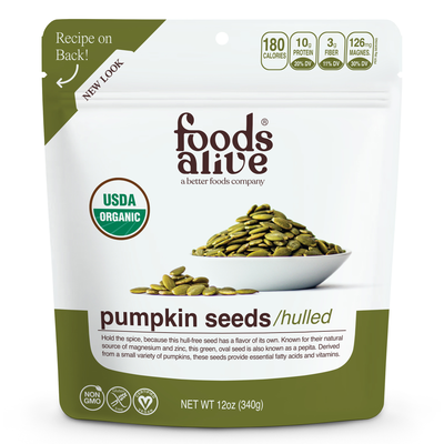 Organic Pumpkin Seeds  Curated Wellness