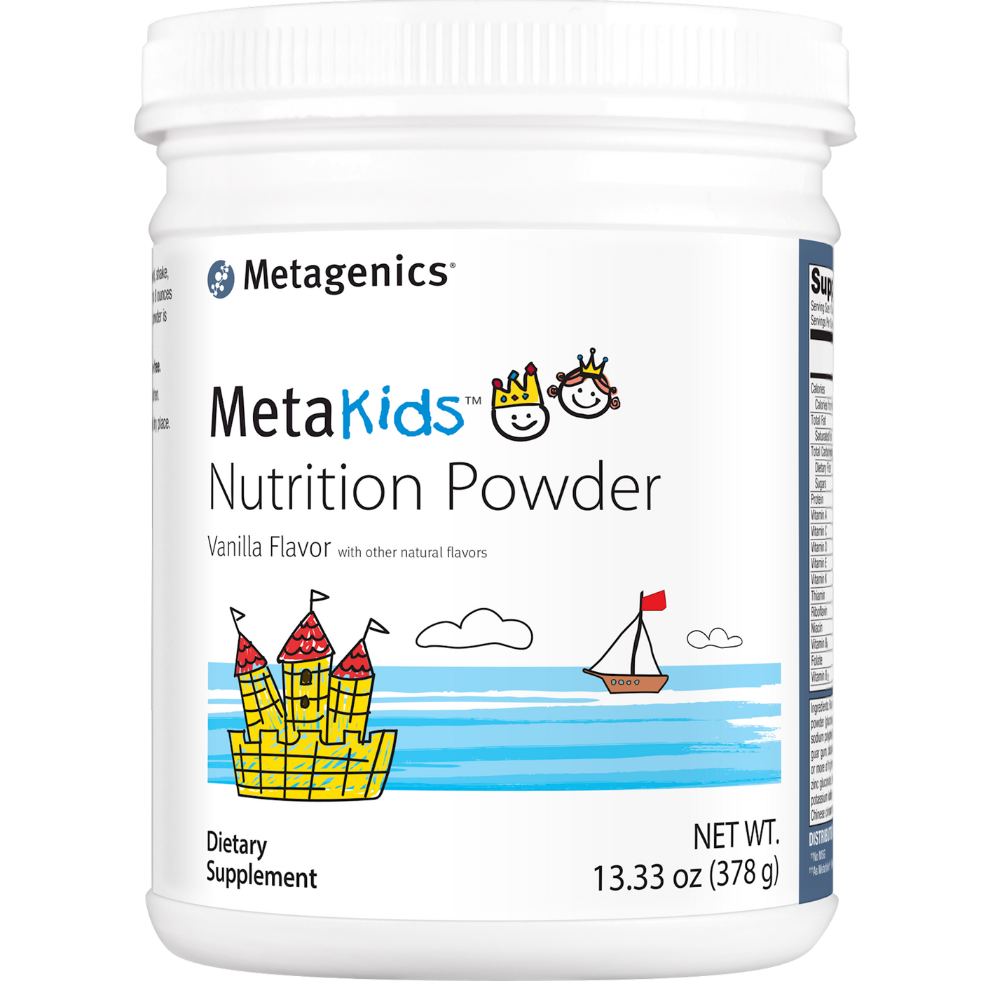 MetaKids Nutrition Powder Van  Curated Wellness