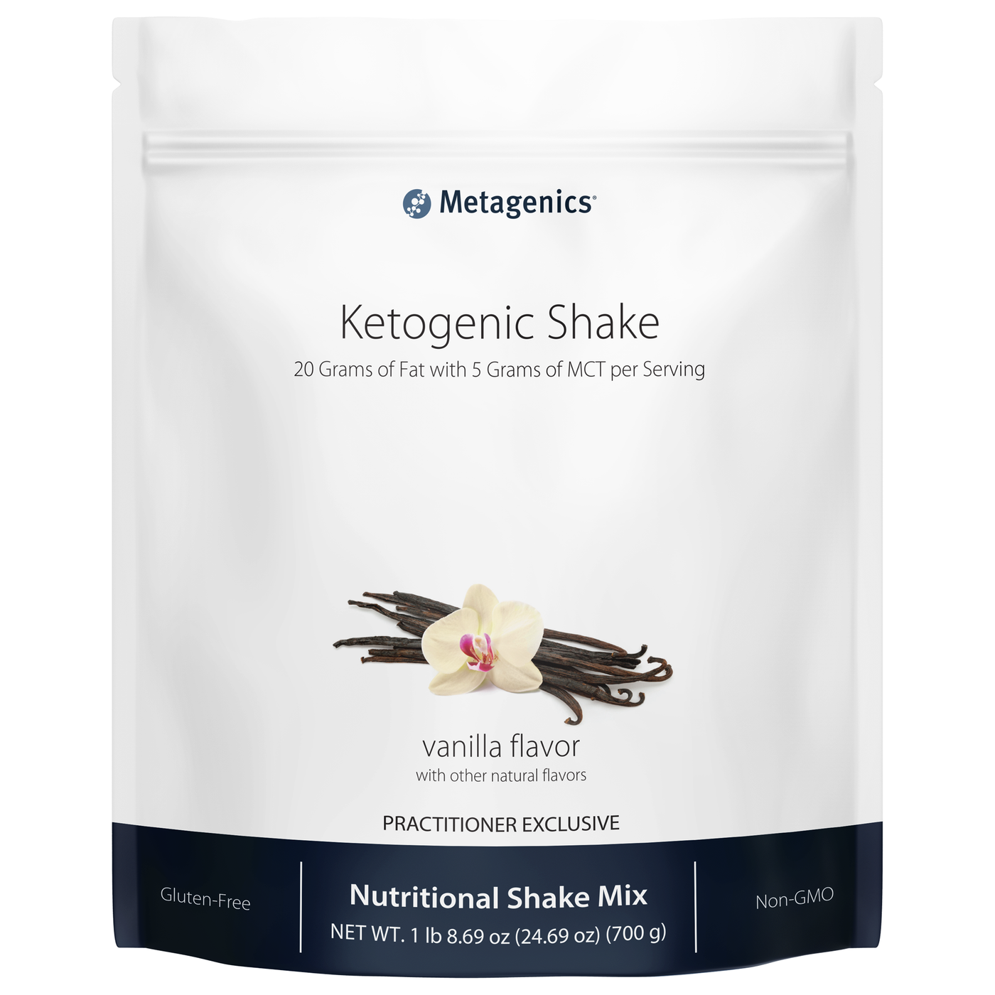Ketogenic Shake Vanilla 700 g Curated Wellness