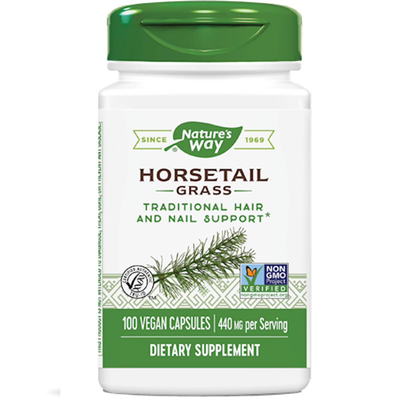 Horsetail Grass 440 mg  Curated Wellness