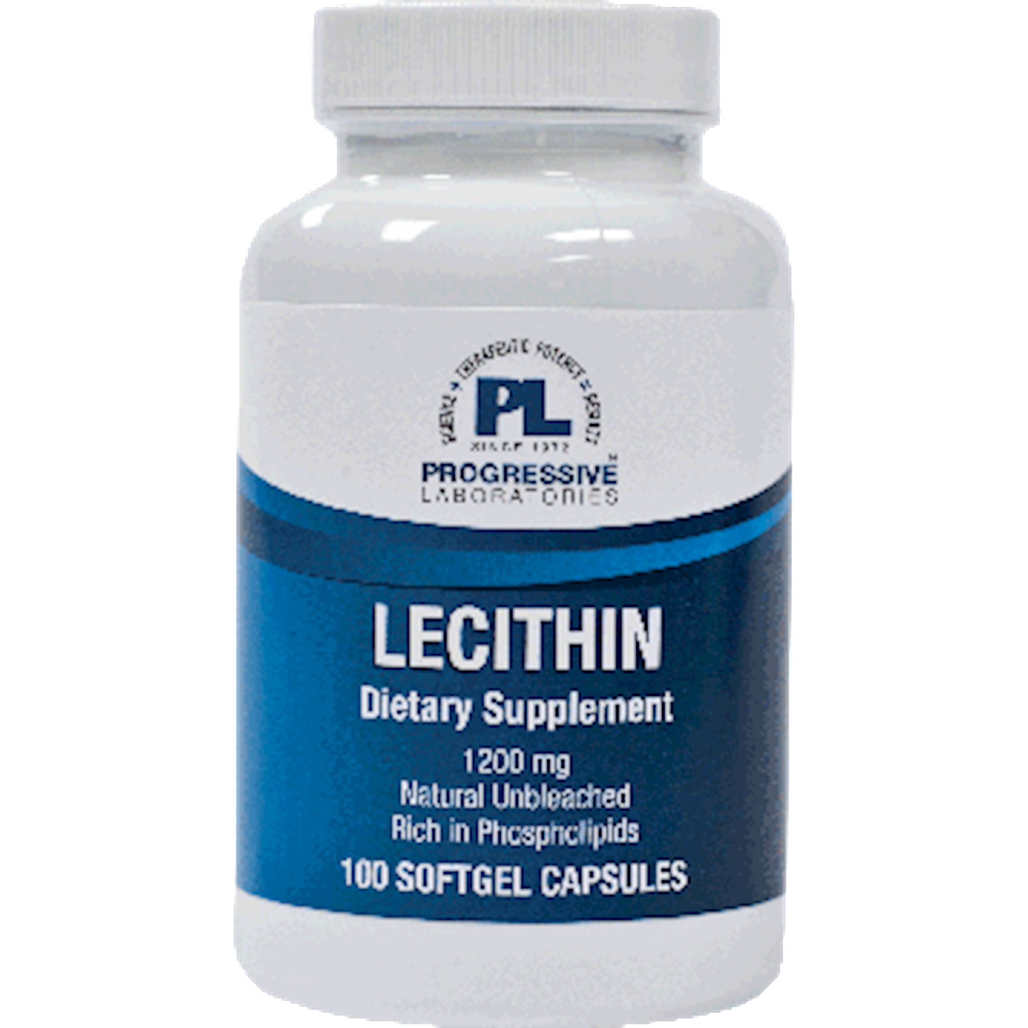 Lecithin 1200 mg 100 gels | LECI1 | Progressive Labs