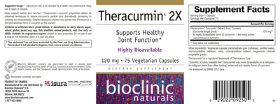 Theracurmin 2X  Curated Wellness