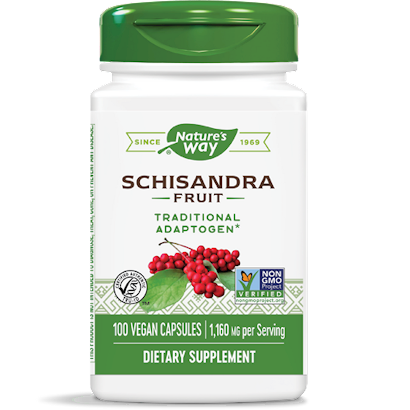 Schizandra 580 mg  Curated Wellness
