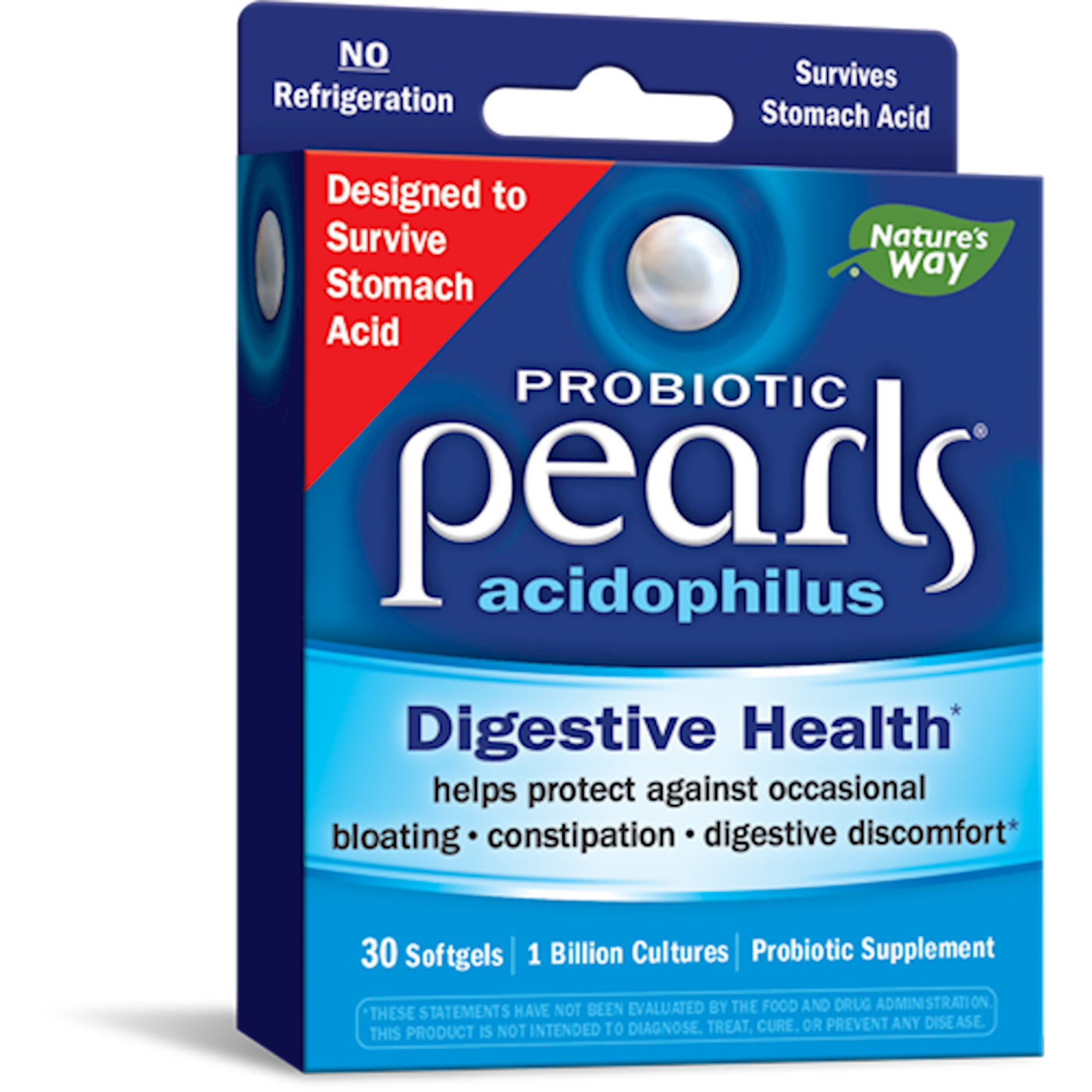 Acidophilus Pearls 30 caps Curated Wellness