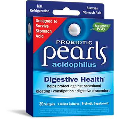 Acidophilus Pearls 30 caps Curated Wellness