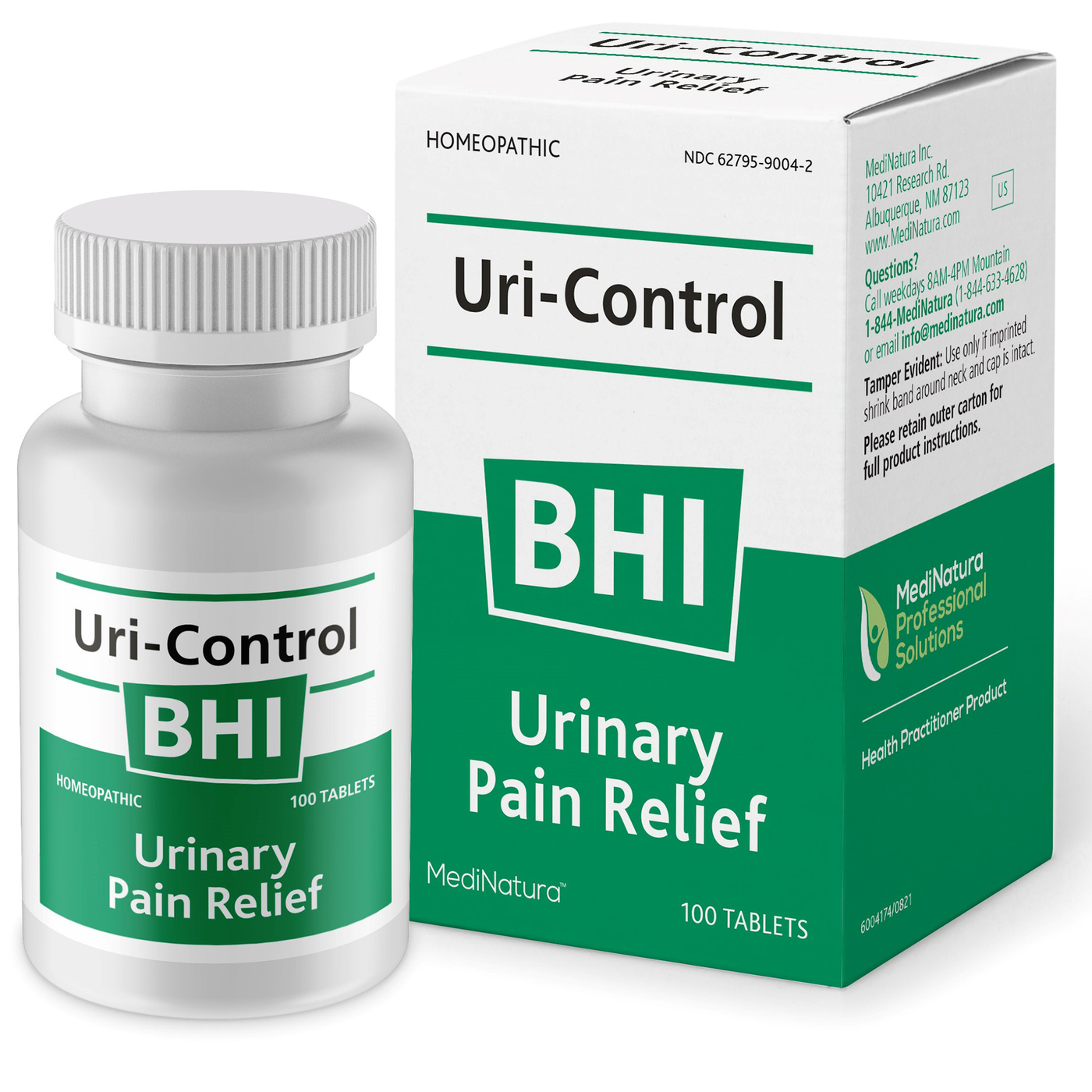 BHI Uri-Control Tablets 100 ct Curated Wellness