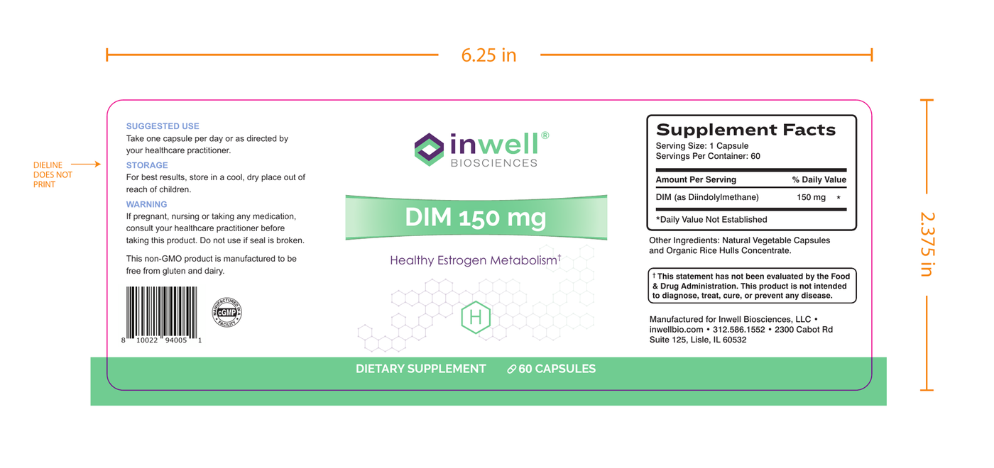 DIM 150mg c Curated Wellness