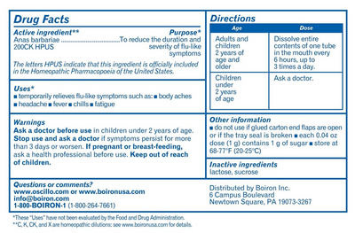 Oscillococcinum  Curated Wellness